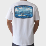 White Fishing T-shirt