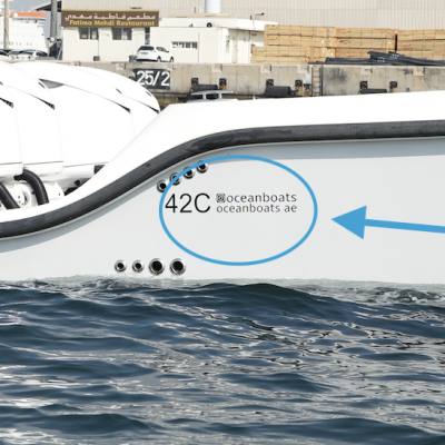 Boat Model Sticker